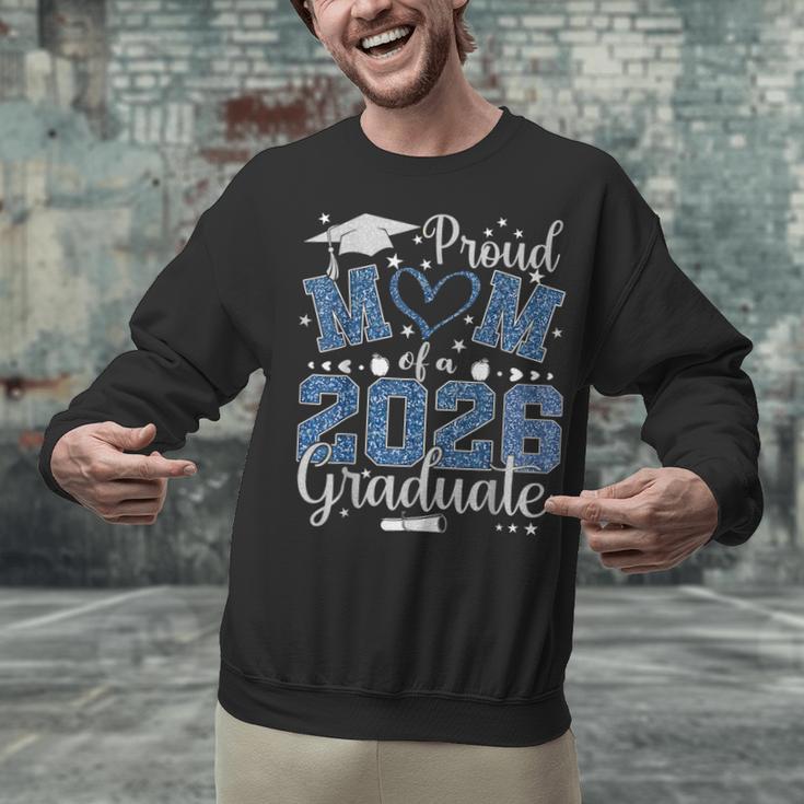 Proud Mom Of a Class Of 2026 Graduate Senior Graduation Unisex Sweatshirt