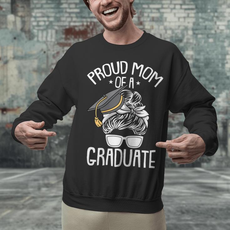 Proud Mom Of A Graduate Graduation Mama Mother Unisex Sweatshirt
