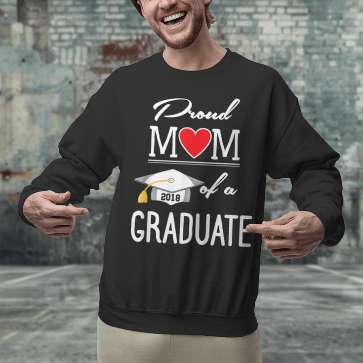 Proud Mom Of A High School Graduation Senior Mom Shirt Unisex Sweatshirt