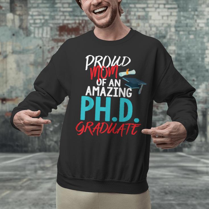 Proud Mom PhD Doctoral Graduation Doctorate Degree Unisex Sweatshirt