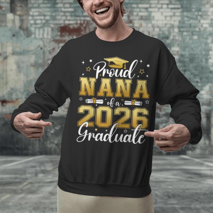 Proud Nana Of a Class Of 2026 Graduate Senior Graduation Unisex Sweatshirt