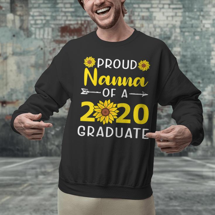 Proud Nanna Of 2020 Graduate Class Of 2020 Graduation Unisex Sweatshirt