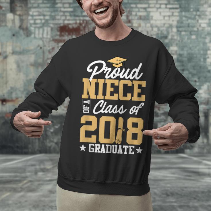 Proud Niece Graduation Shirts For Family 2018 Unisex Sweatshirt
