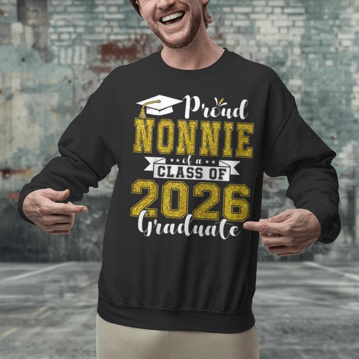 Proud Nonnie Of a Class Of 2026 Graduate Graduation 2026 Unisex Sweatshirt