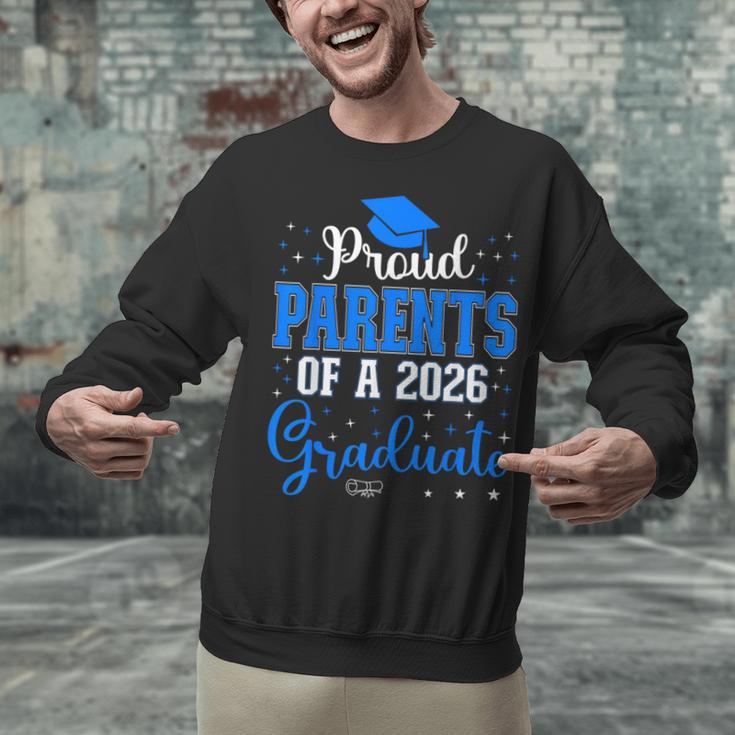 Proud Parents Of a Class Of 2026 Graduate For Graduation Unisex Sweatshirt
