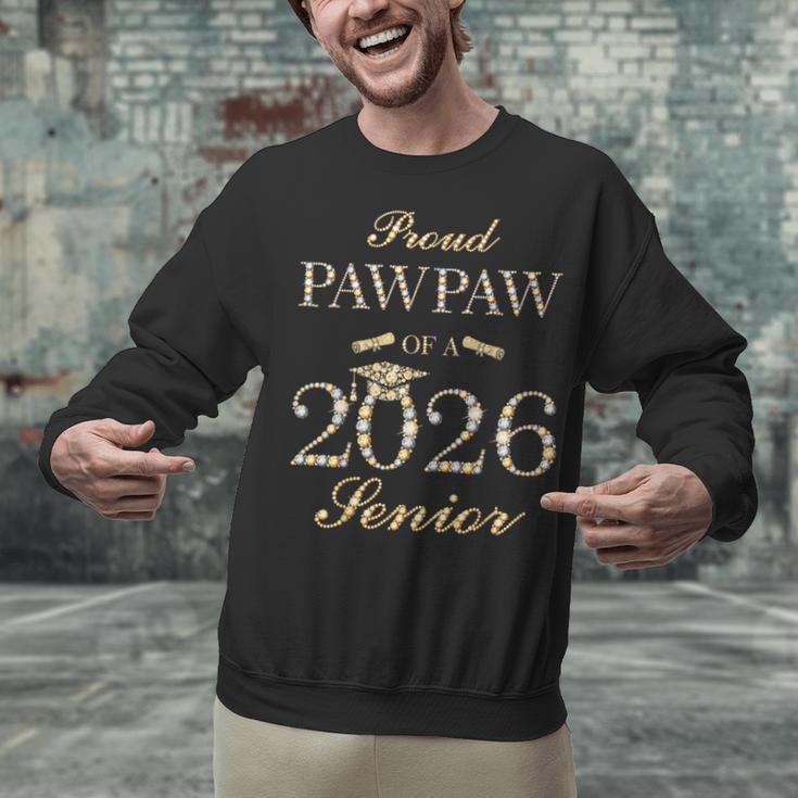 Proud Pawpaw Of A 2026 Senior Graduate Graduation Unisex Sweatshirt