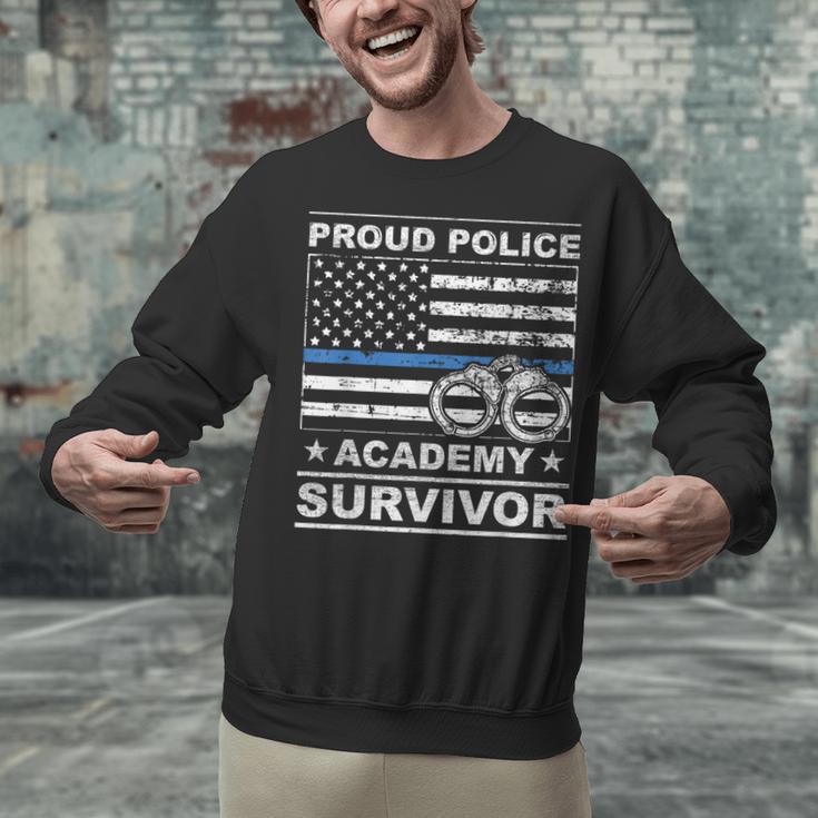 Proud Police Academy Survivor Graduation Unisex Sweatshirt