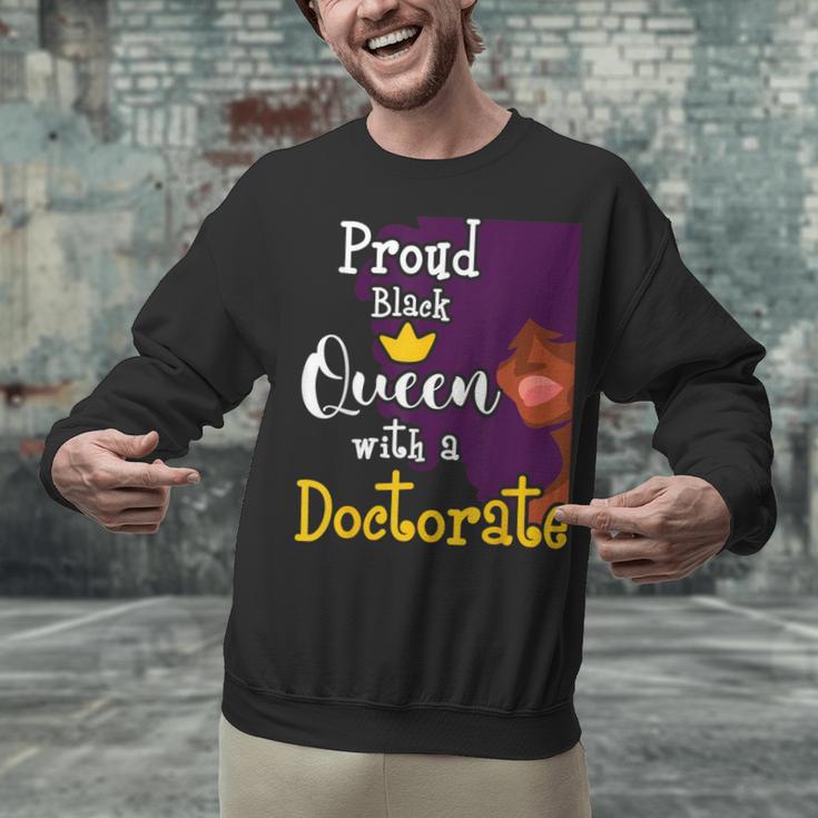 Proud Queen PhD Graduate PhD Graduation Doctorate Unisex Sweatshirt