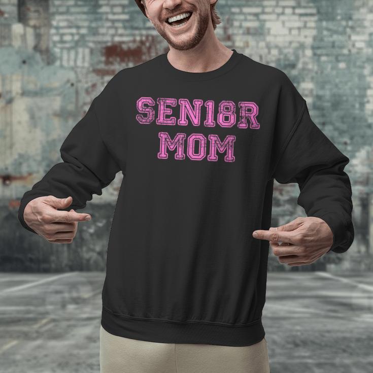 Proud Senior Mom 2018 High School Graduation Shirt Mom Tee Unisex Sweatshirt