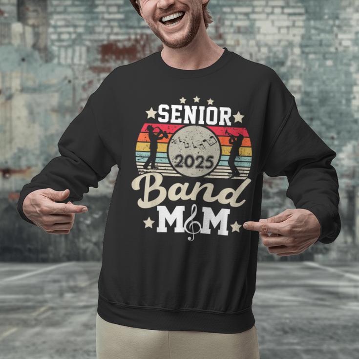 Proud Senior Mom Marching Band Mom Class Of 2025 Graduation Unisex Sweatshirt