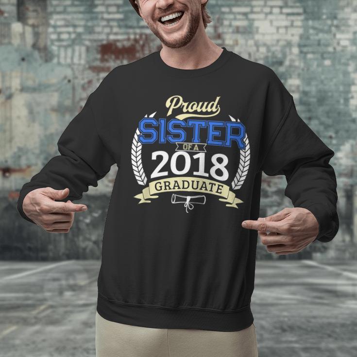 Proud Sister Of 2018 Graduate Shirt Graduation Grad Unisex Sweatshirt
