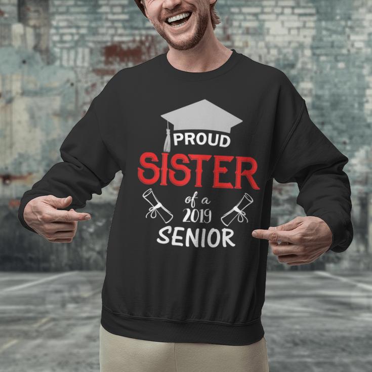Proud Sister Of a 2019 Senior Graduation Family Unisex Sweatshirt
