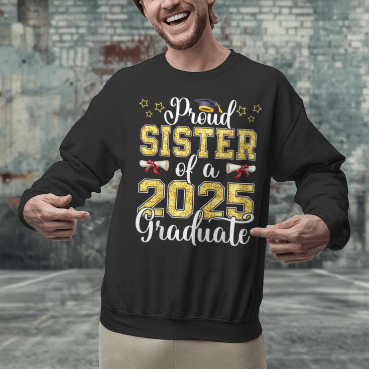 Proud Sister Of A Class Of 2025 Graduate Senior Graduation Unisex Sweatshirt