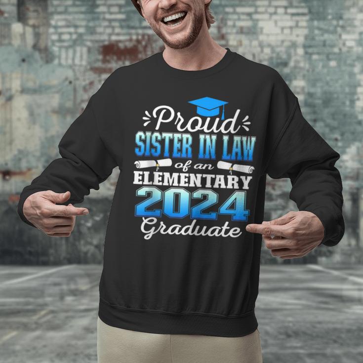 Proud Sister In Law Of 5th Grade Graduate 2024 Graduation Unisex Sweatshirt