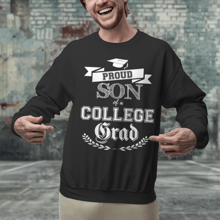 Proud Son Of a College Grad 2019 Family Graduation Shirt Unisex Sweatshirt