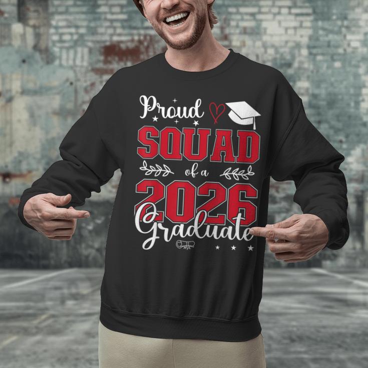 Proud Squad Of a Class Of 2026 Graduate For Graduation Unisex Sweatshirt
