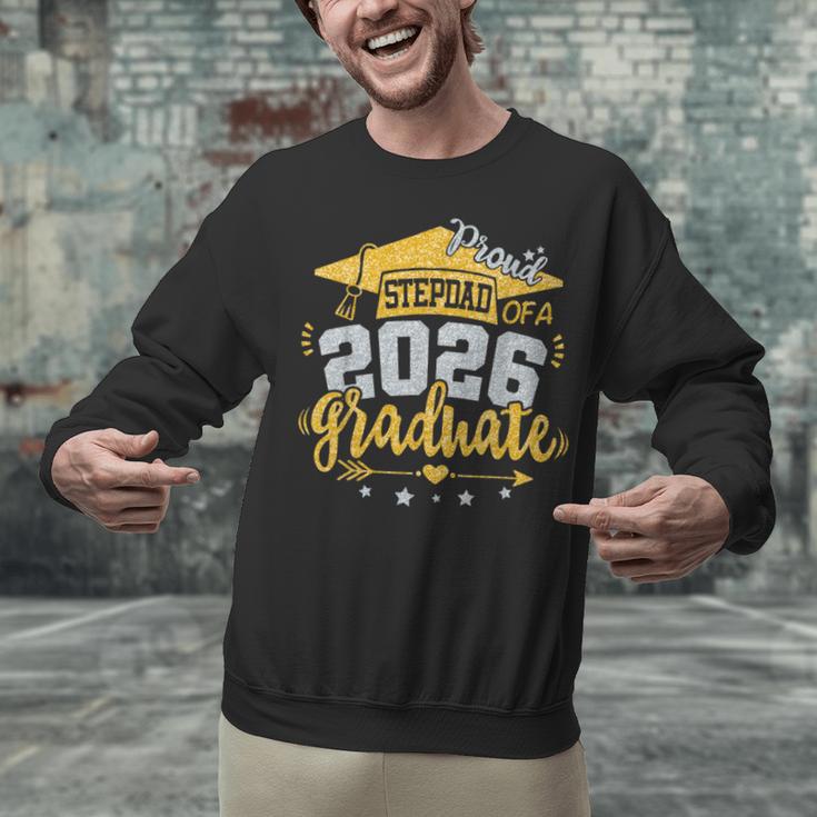 Proud Stepdad Of A 2026 Graduate Grad Senior Graduation Unisex Sweatshirt