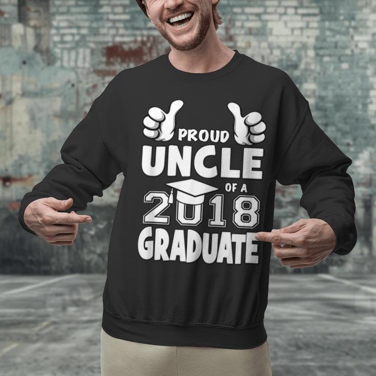 Proud Uncle Of A 2018 Graduate Senior Graduation Shirt Unisex Sweatshirt