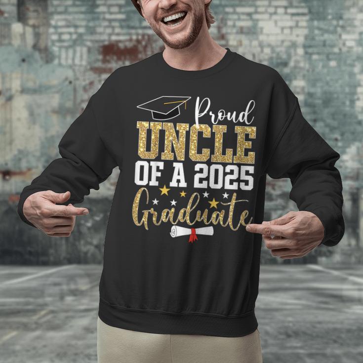 Proud Uncle Of A 2025 Graduate Uncle Graduation 2025 Unisex Sweatshirt