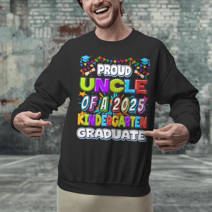 Proud UNCLE Of a 2025 Kindergarten Graduate Graduation Unisex Sweatshirt