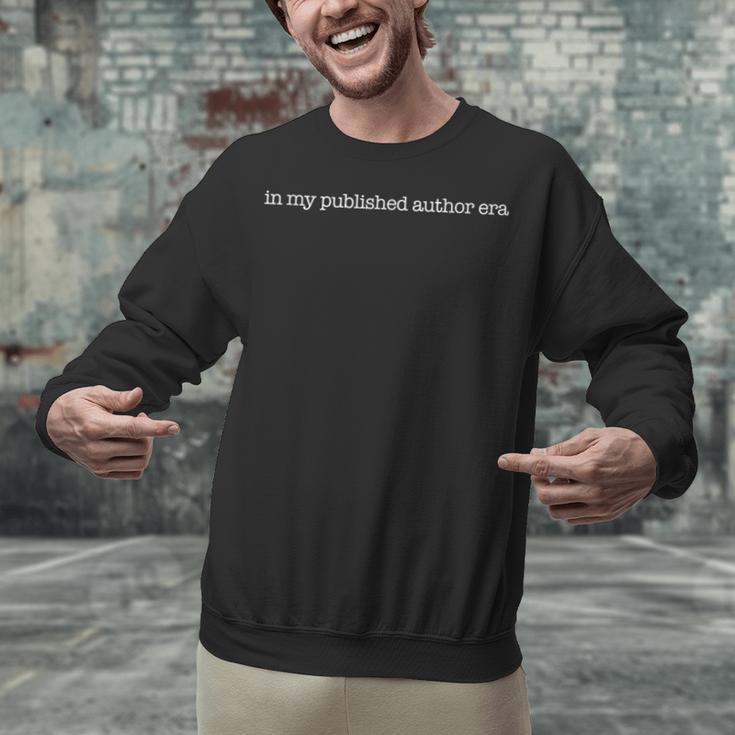 In My Published Author Era Cute Book Lover Writer Retro Unisex Sweatshirt