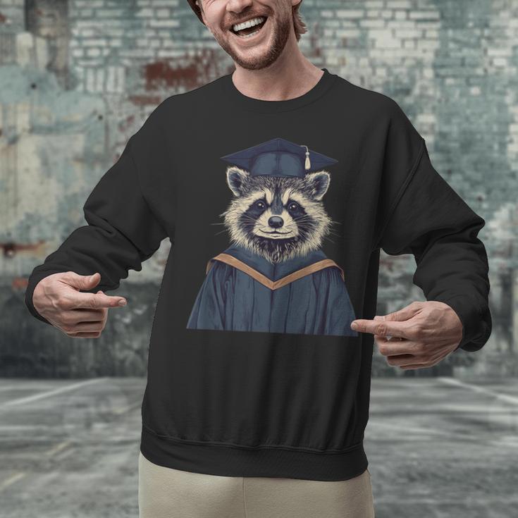 Raccoon Graduation Unisex Sweatshirt