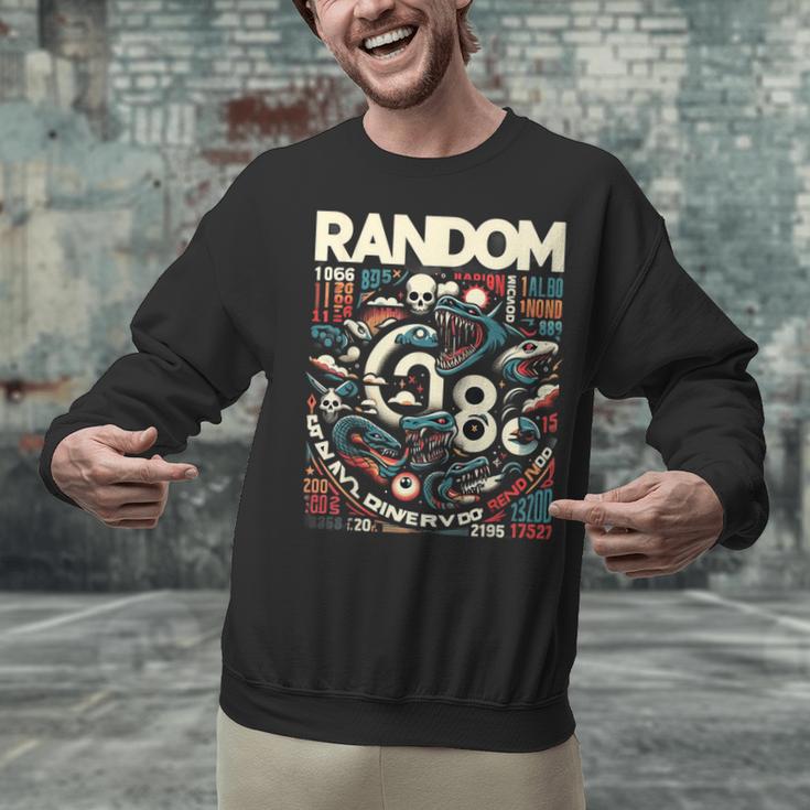 Random Cartoon Memory Unisex Sweatshirt