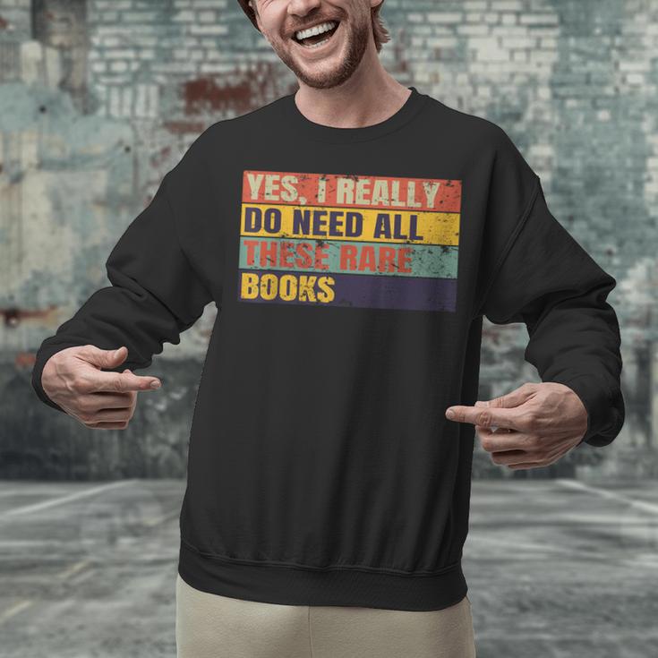 Rare Book Collector Antiquarian Antique Books Collecting Unisex Sweatshirt Rare Book Collector Antiquarian Antique Books Collecting Unisex Sweatshirt