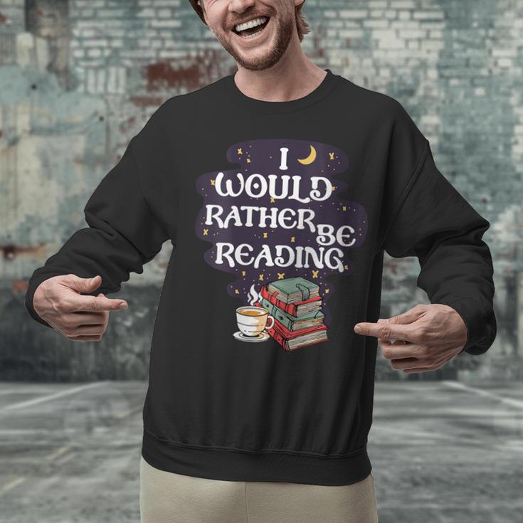 I Would Rather Be Reading Bookworm Book Lover Librarian Kids Unisex Sweatshirt I Would Rather Be Reading Bookworm Book Lover Librarian Kids Unisex Sweatshirt