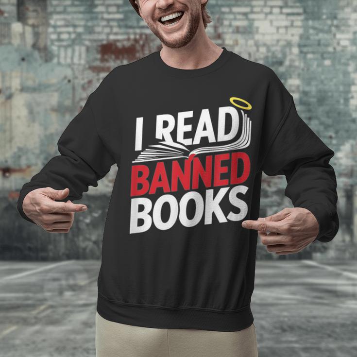 I Read Banned Books Defiant And Bold Unisex Sweatshirt I Read Banned Books Defiant And Bold Unisex Sweatshirt