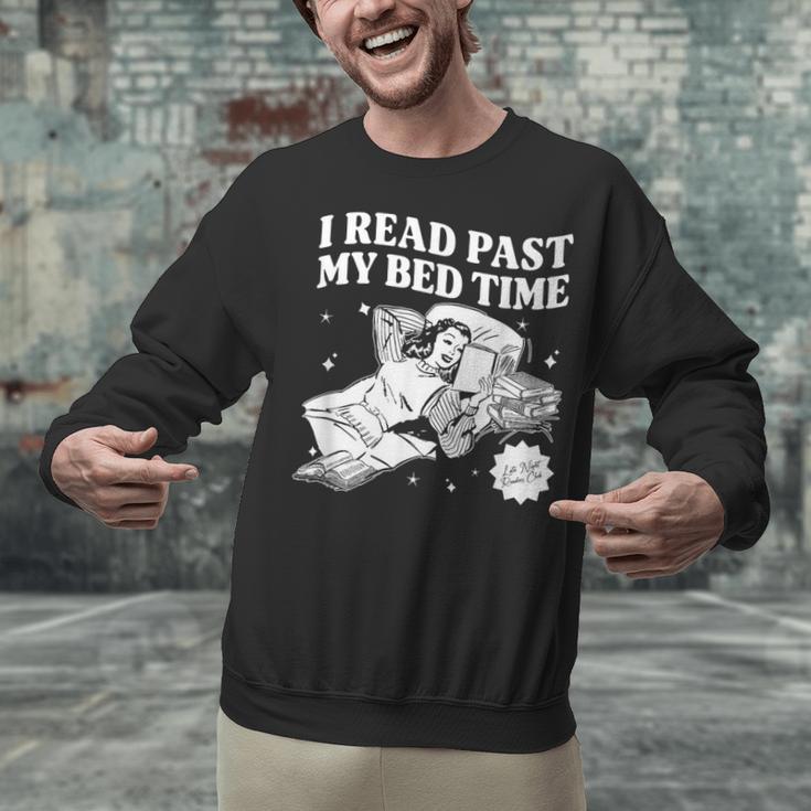 I Read Past My Bedtime Late Night Readers Book Club Unisex Sweatshirt I Read Past My Bedtime Late Night Readers Book Club Unisex Sweatshirt