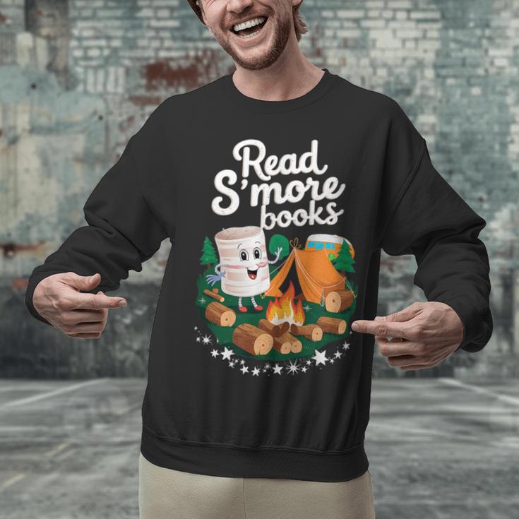 Read S'More Books Around Campfire National Book Week Unisex Sweatshirt