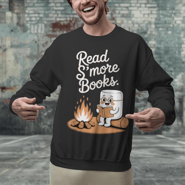 Read S'More Books Camping Outdoors Reading Campfire Smores Unisex Sweatshirt Read S'More Books Camping Outdoors Reading Campfire Smores Unisex Sweatshirt