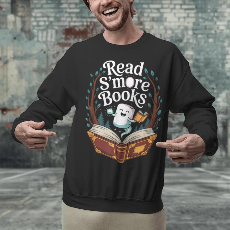 Read S'More Books Camping Outdoors Travel Campfire Unisex Sweatshirt