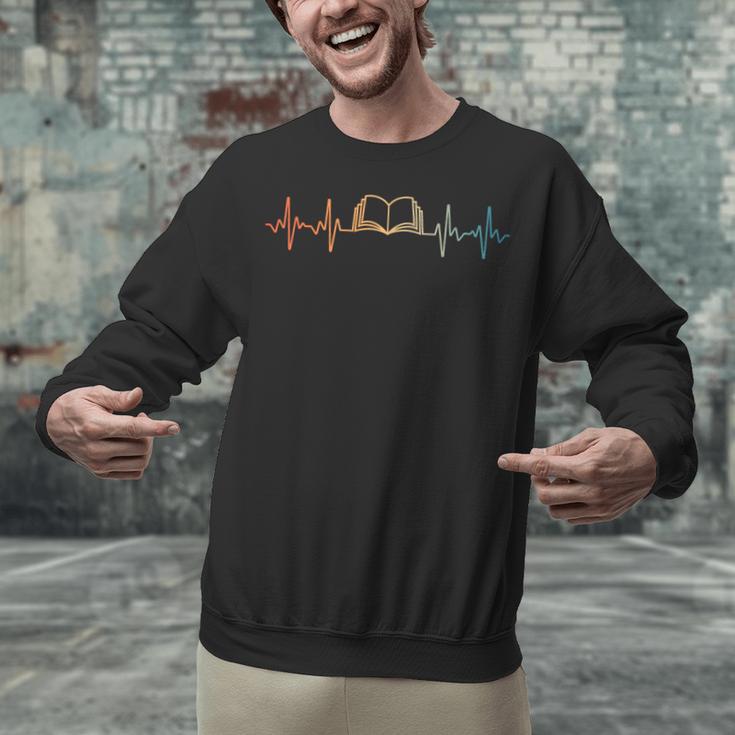 Reading Art For Men Women Bookworm Reader Book Lover Unisex Sweatshirt