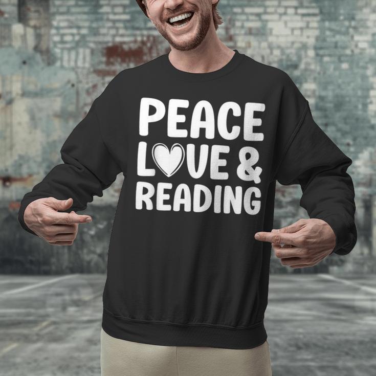 Reading I Love Books And Reading Unisex Sweatshirt