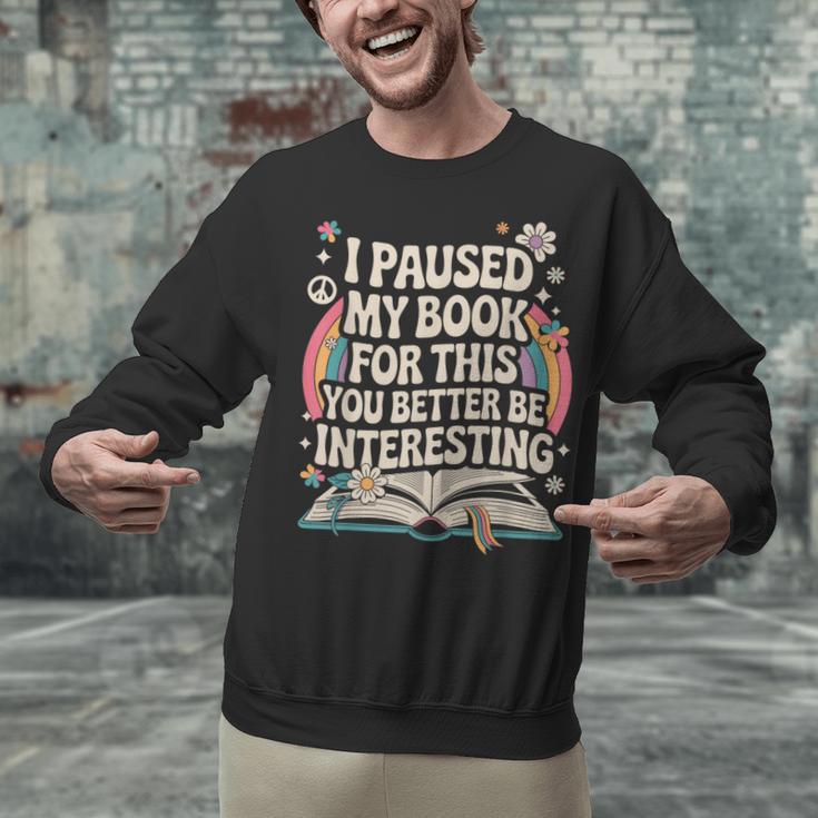 Reading Quote For Bookworm And Librarian Unisex Sweatshirt Reading Quote For Bookworm And Librarian Unisex Sweatshirt