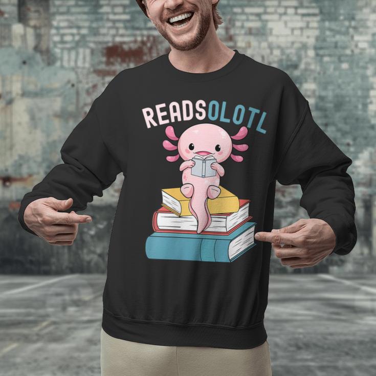 Reads Alotl Shirt Kids Readsolotl Read Axolotl Shirt Books Unisex Sweatshirt Reads Alotl Shirt Kids Readsolotl Read Axolotl Shirt Books Unisex Sweatshirt
