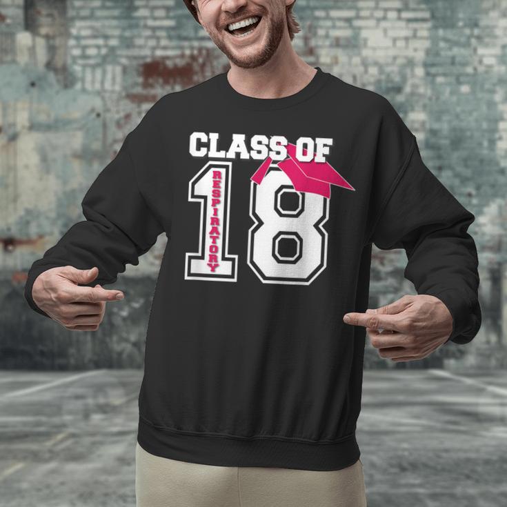Respiratory Therapist Graduation Class Of 2018 Women RT Unisex Sweatshirt
