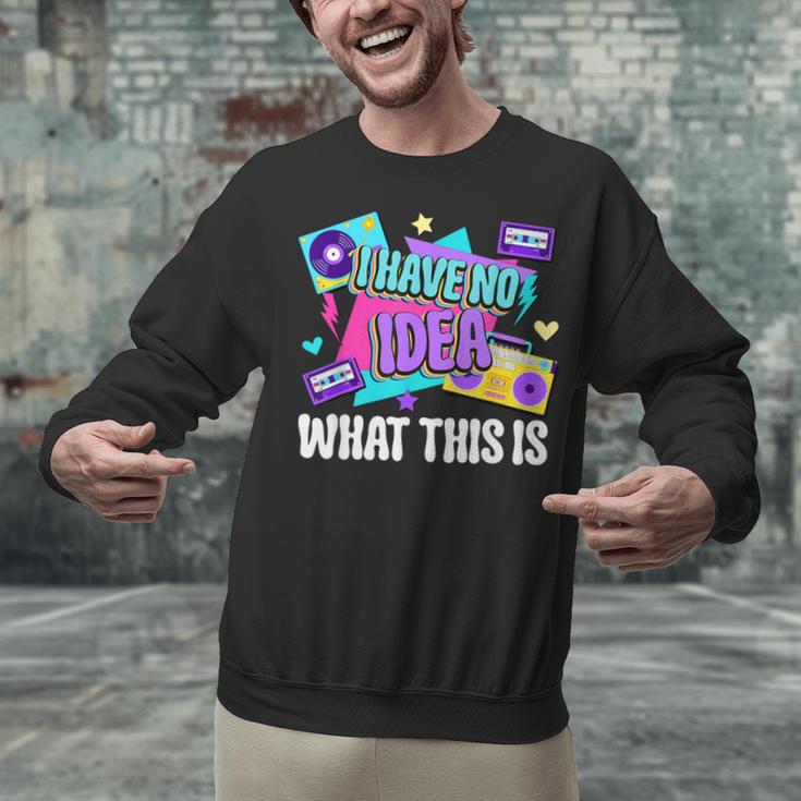 Retro 80s Style 90s Pop Fashion Nostalgia Eighties Music Unisex Sweatshirt Retro 80s Style 90s Pop Fashion Nostalgia Eighties Music Unisex Sweatshirt