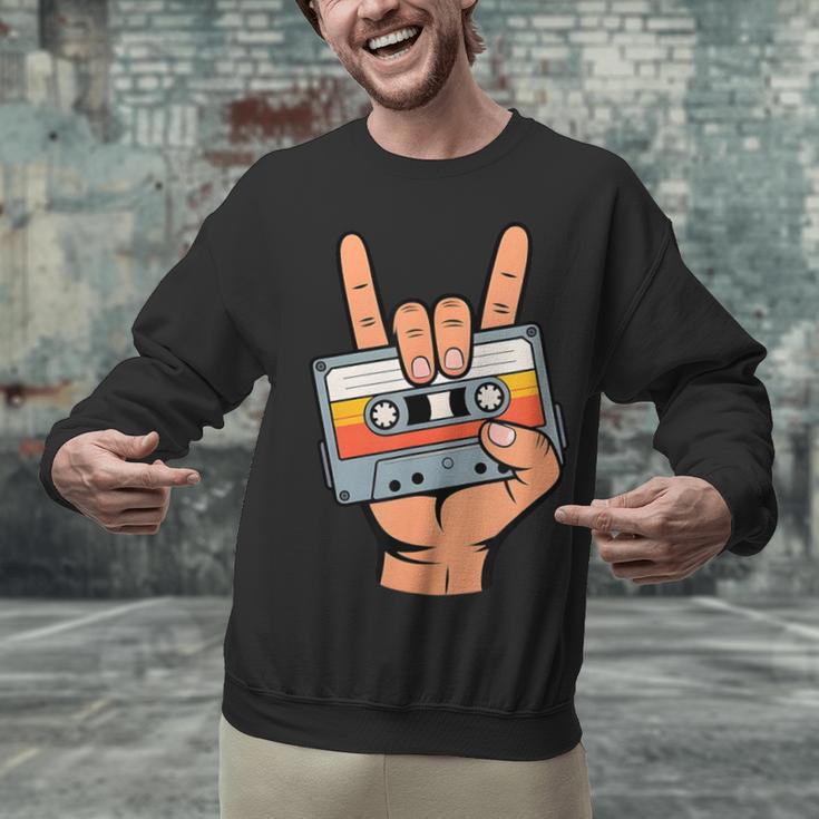 Retro Cassette Tape For 80s & 90s Nostalgia Unisex Sweatshirt