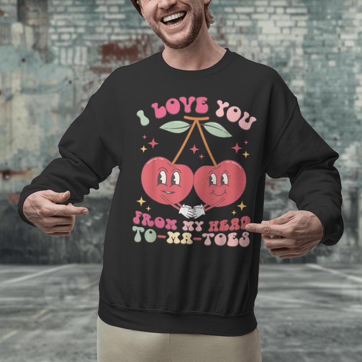 Retro Cherry Love 90s Nostalgia Unisex Sweatshirt