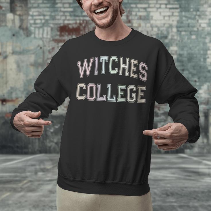 Retro Stay Away From Me WITCHES COLLEGE Introvert AntiSocial Unisex Sweatshirt