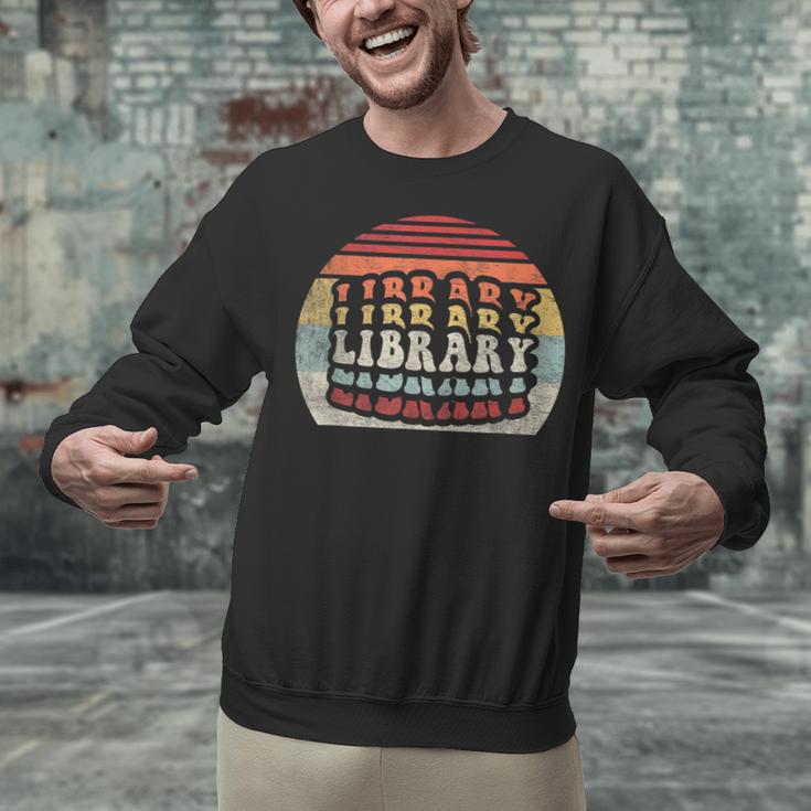 Retro Vintage Bookworm Library Shirt Book Lover Unisex Sweatshirt Retro Vintage Bookworm Library Shirt Book Lover Unisex Sweatshirt