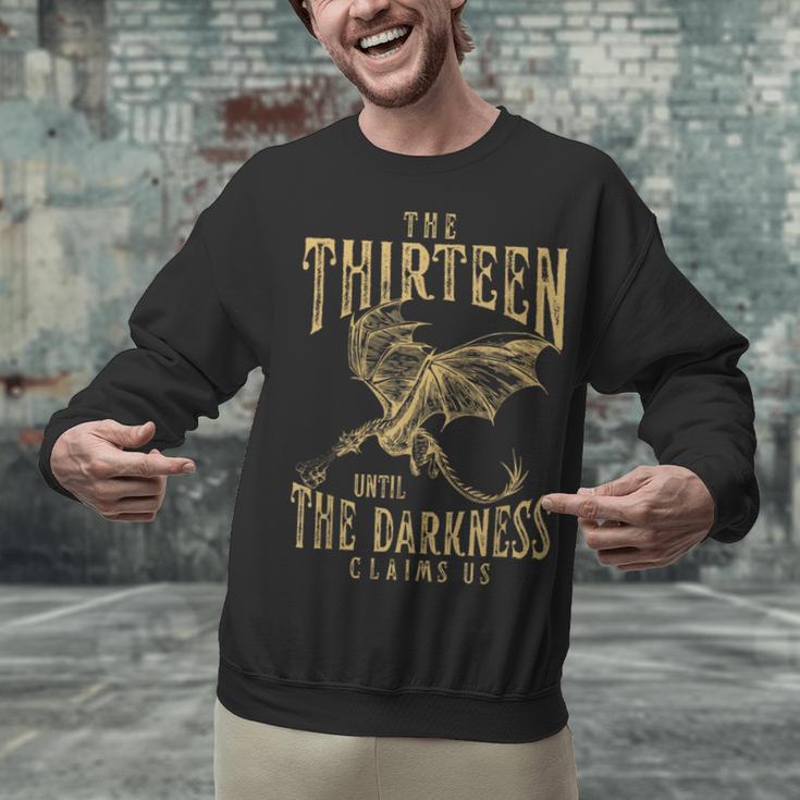 Retro Vintage The Thirteen Until The Darkness Claims Us Book Unisex Sweatshirt