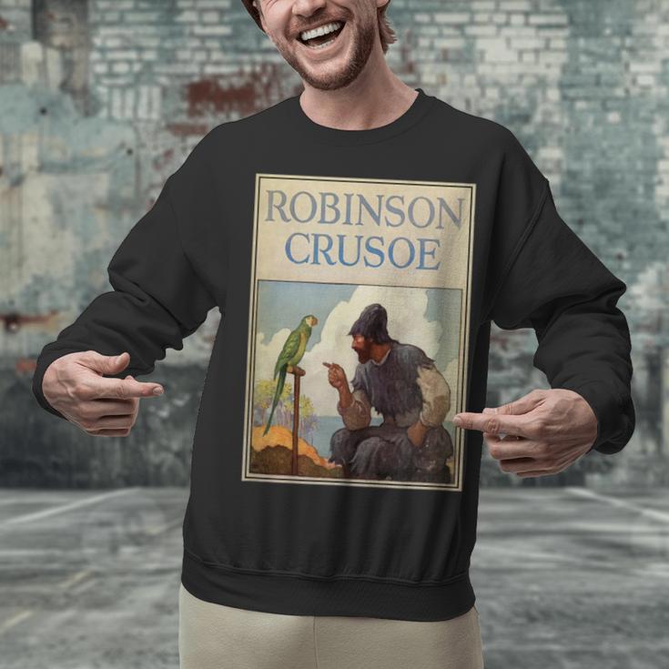 Robinson Crusoe Book Cover 1920 Unisex Sweatshirt