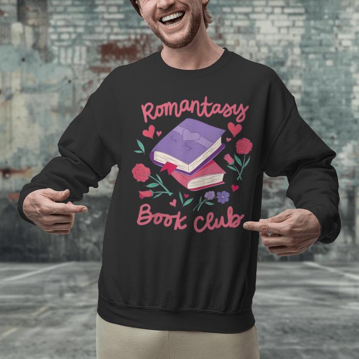 Romantasy Book Club Novel Reading Club Bibliophiles Fiction Unisex Sweatshirt