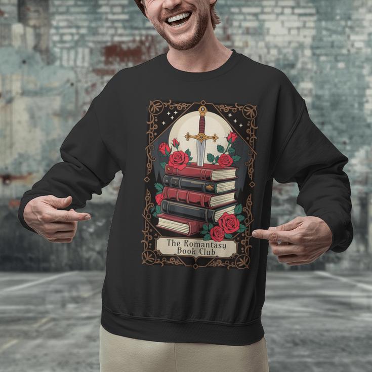 Romantasy Book Club Tarot Card Unisex Sweatshirt