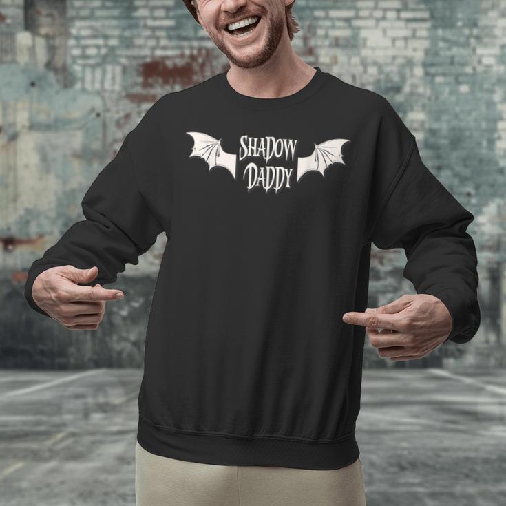 Romantasy Dark Romance Book Bat Boy Wings Shadow Daddy Lover Unisex Sweatshirt