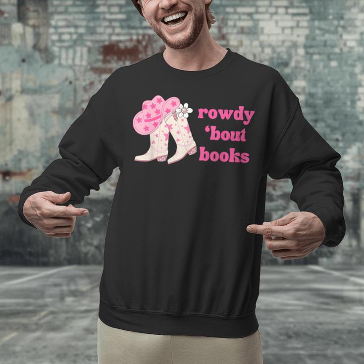 Rowdy 'Bout Books Cowboy Lovers Unisex Sweatshirt Rowdy 'Bout Books Cowboy Lovers Unisex Sweatshirt